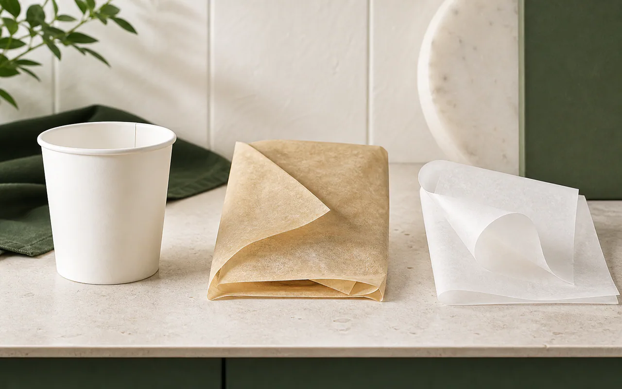 PE Coated vs Greaseproof vs Silicone Paper: Which Barrier Paper Should You Choose?