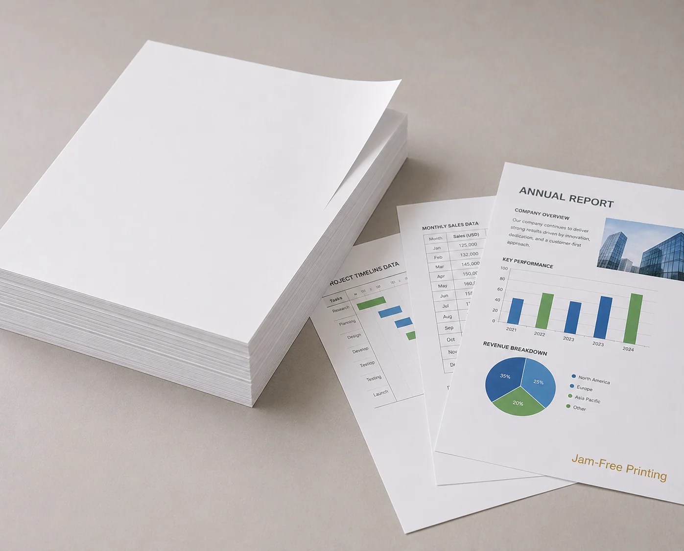 A4 Copy Paper supplied by YOUNGSUN PAPER