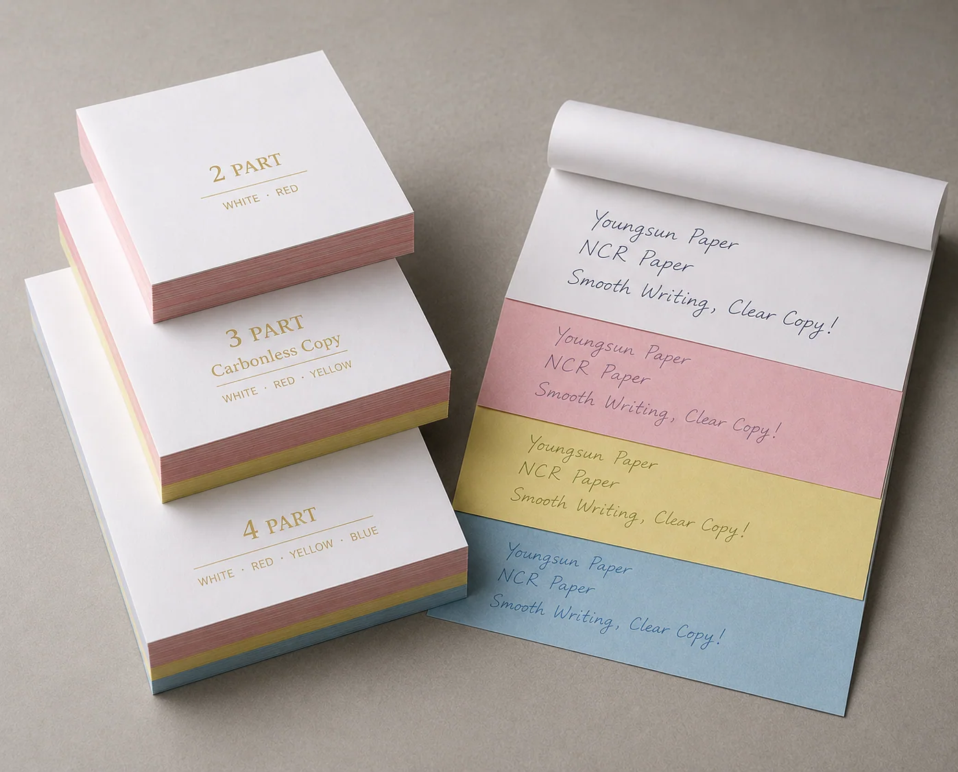 NCR Paper (Carbonless Paper) supplied by YOUNGSUN PAPER