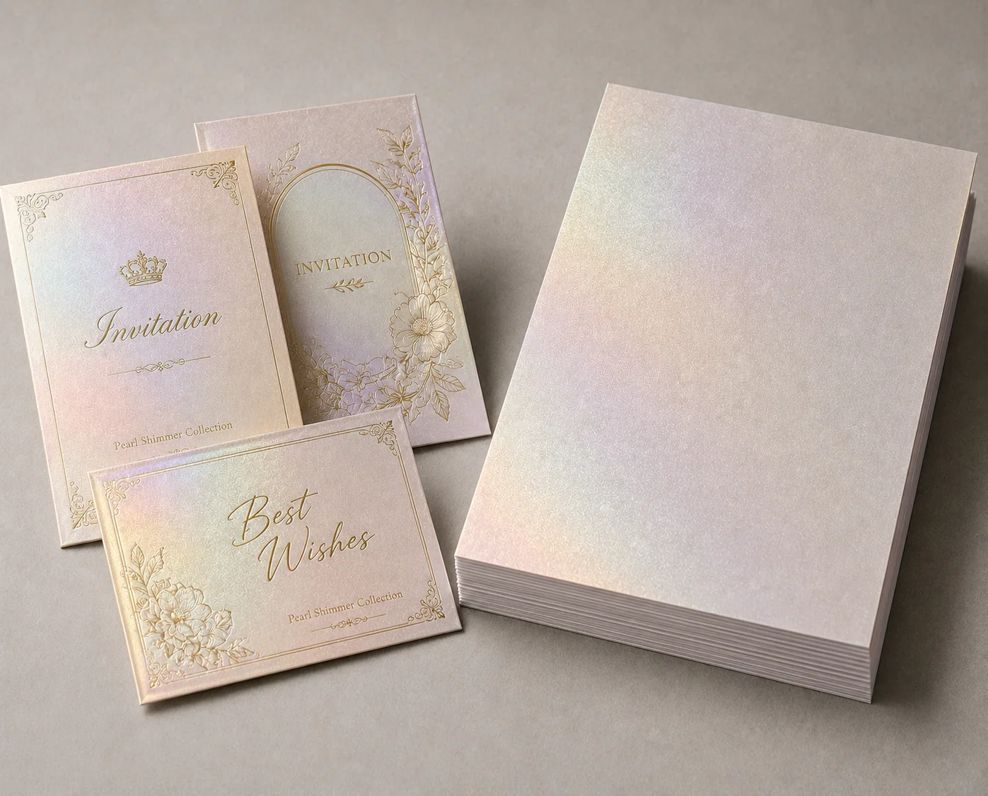 Pearlescent Paper supplied by YOUNGSUN PAPER