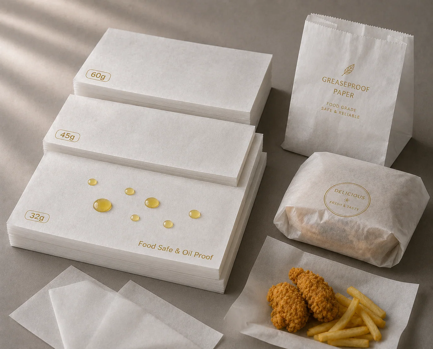 Greaseproof Paper supplied by YOUNGSUN PAPER