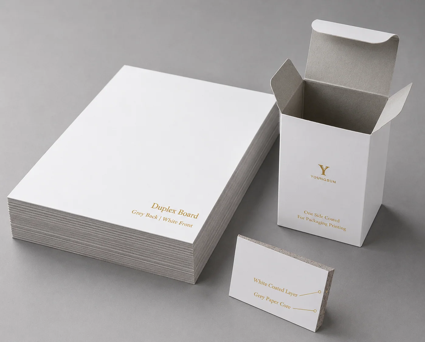 Duplex Board supplied by YOUNGSUN PAPER